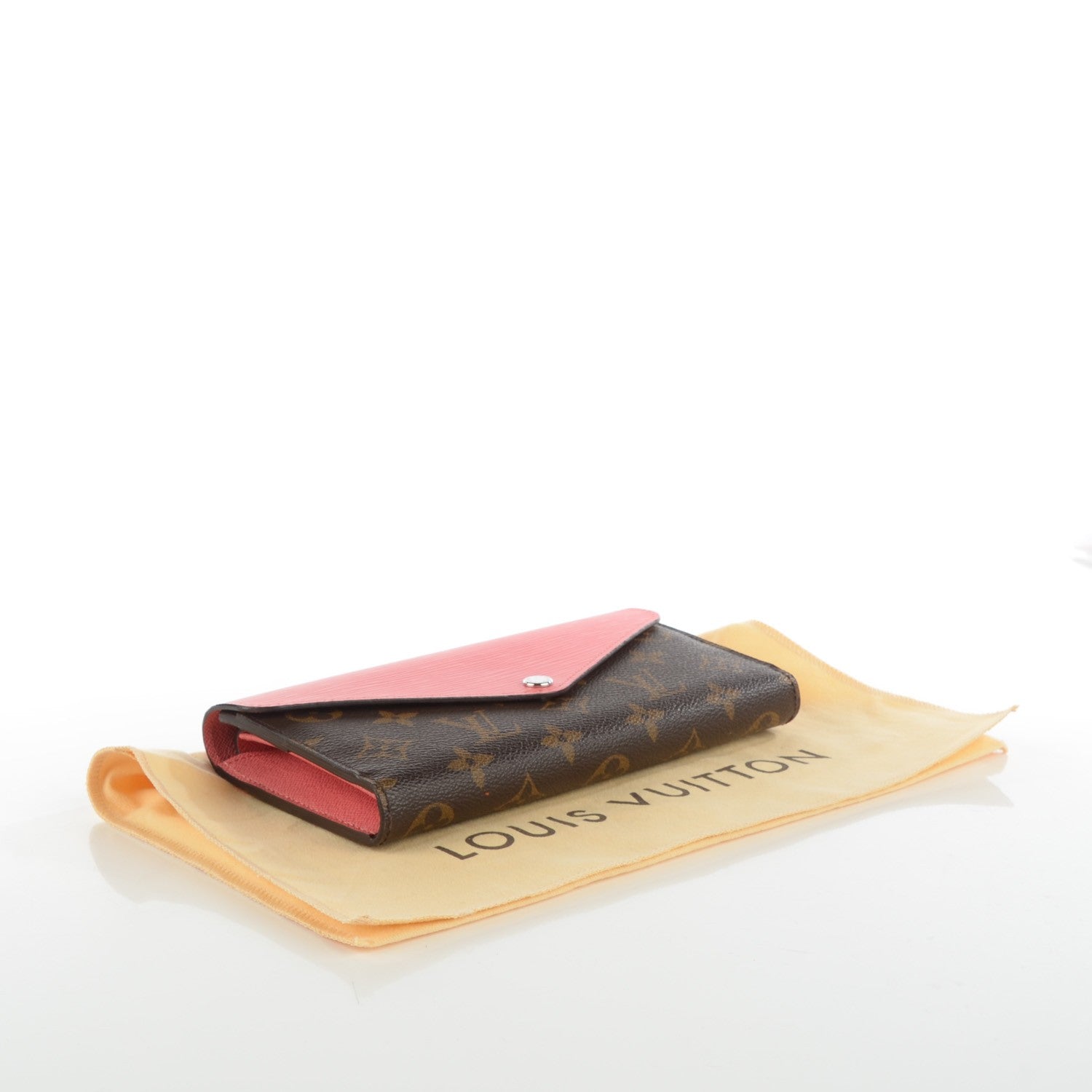 Louis Vuitton Monogram Epi Marie-Lou Long Wallet Corail 4 of 7