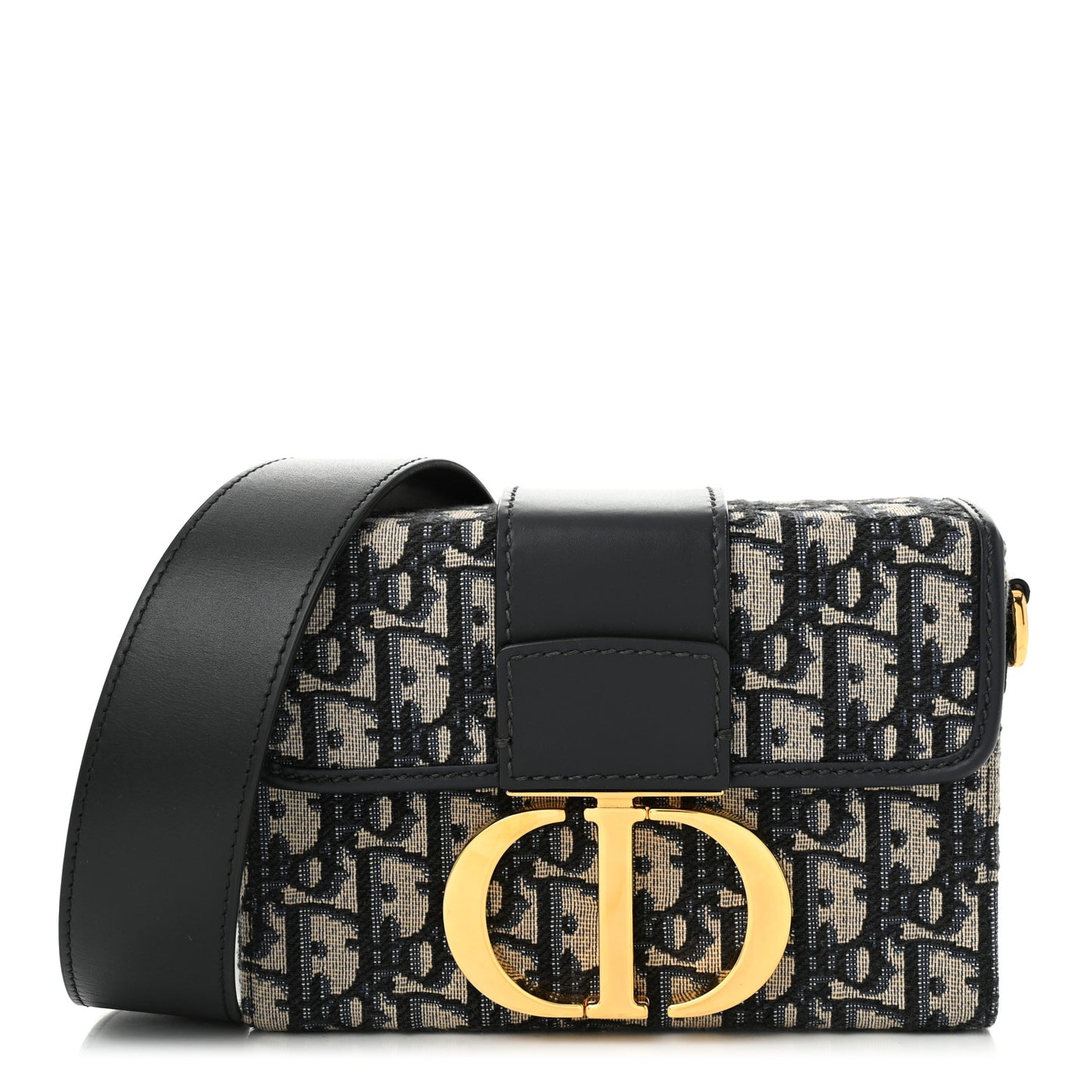 Oblique 30 Montaigne Box Bag Blue