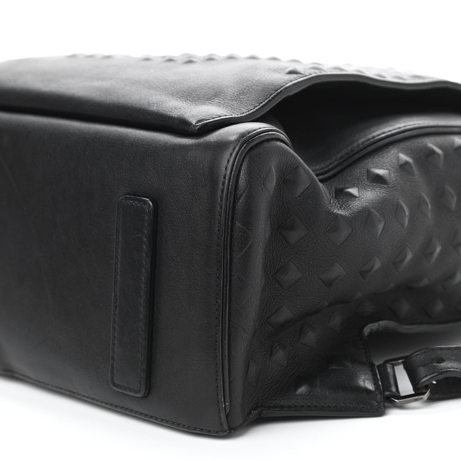 MCM Calfskin Embossed Medium M Moment Backpack Black 11 of 16