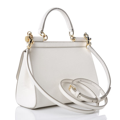 Dolce & Gabbana Dauphine Small Miss Sicily Satchel White 3 of 6