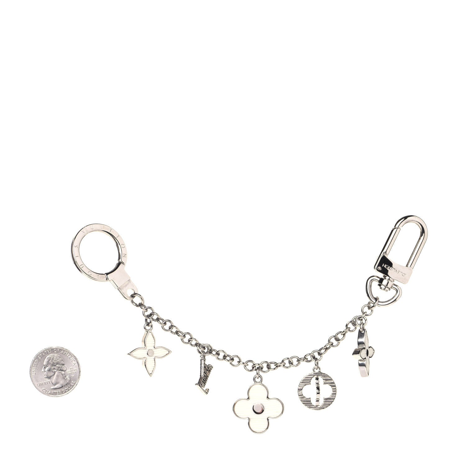 Louis Vuitton Fleur De Epi Bag Charm Chain 2 of 3