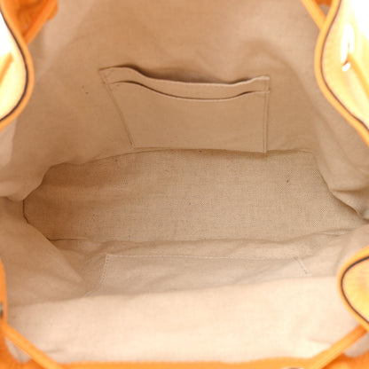 Gucci Cellarius Calfskin Medium Bamboo Backpack Orange 5 of 13