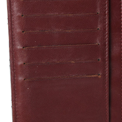 Chanel Lambskin Quilted Yen Wallet Black 9 of 17