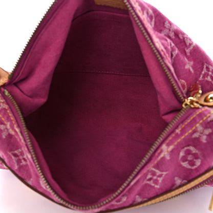 Louis Vuitton Denim Baggy PM Fuchsia 5 of 11