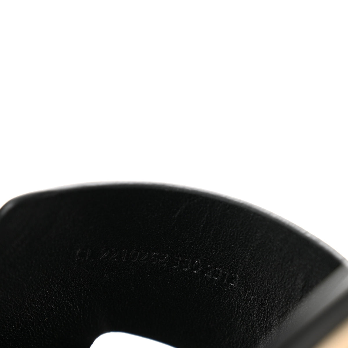 Hermes Calfskin Cork Eze 30 Sandals 38 Black 9 of 10