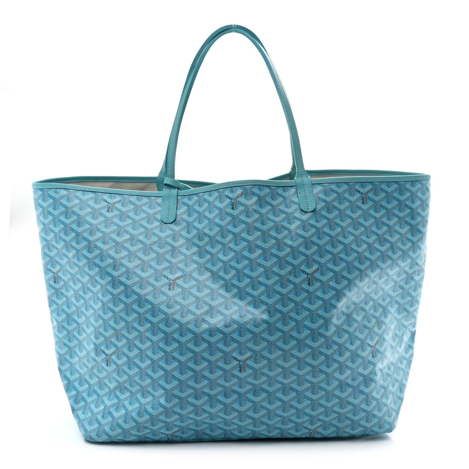 Goyard Goyardine Saint Louis GM Balise Beach Towel Set Turquoise 1 of 12