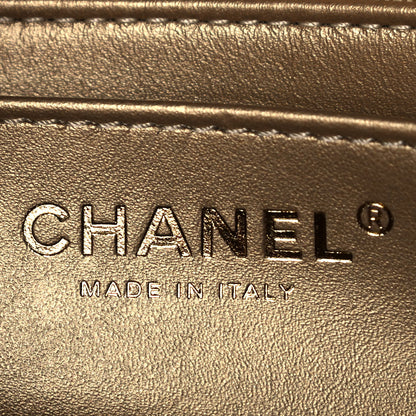 Chanel Lambskin Quilted Mini Rectangular Pearl Crush Flap Black 6 of 10