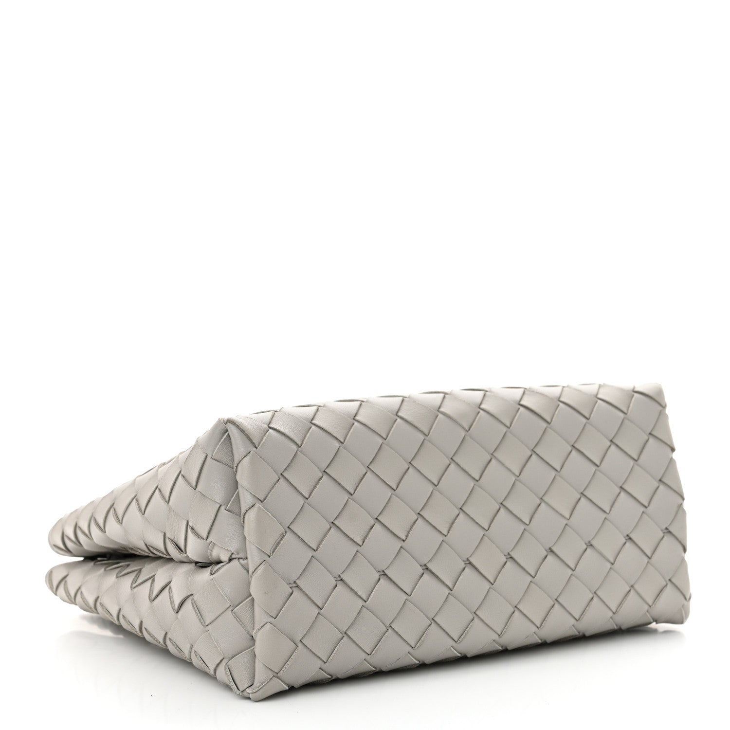 Bottega Veneta Nappa Intrecciato Small Andiamo Shoulder Bag Sterling 4 of 9