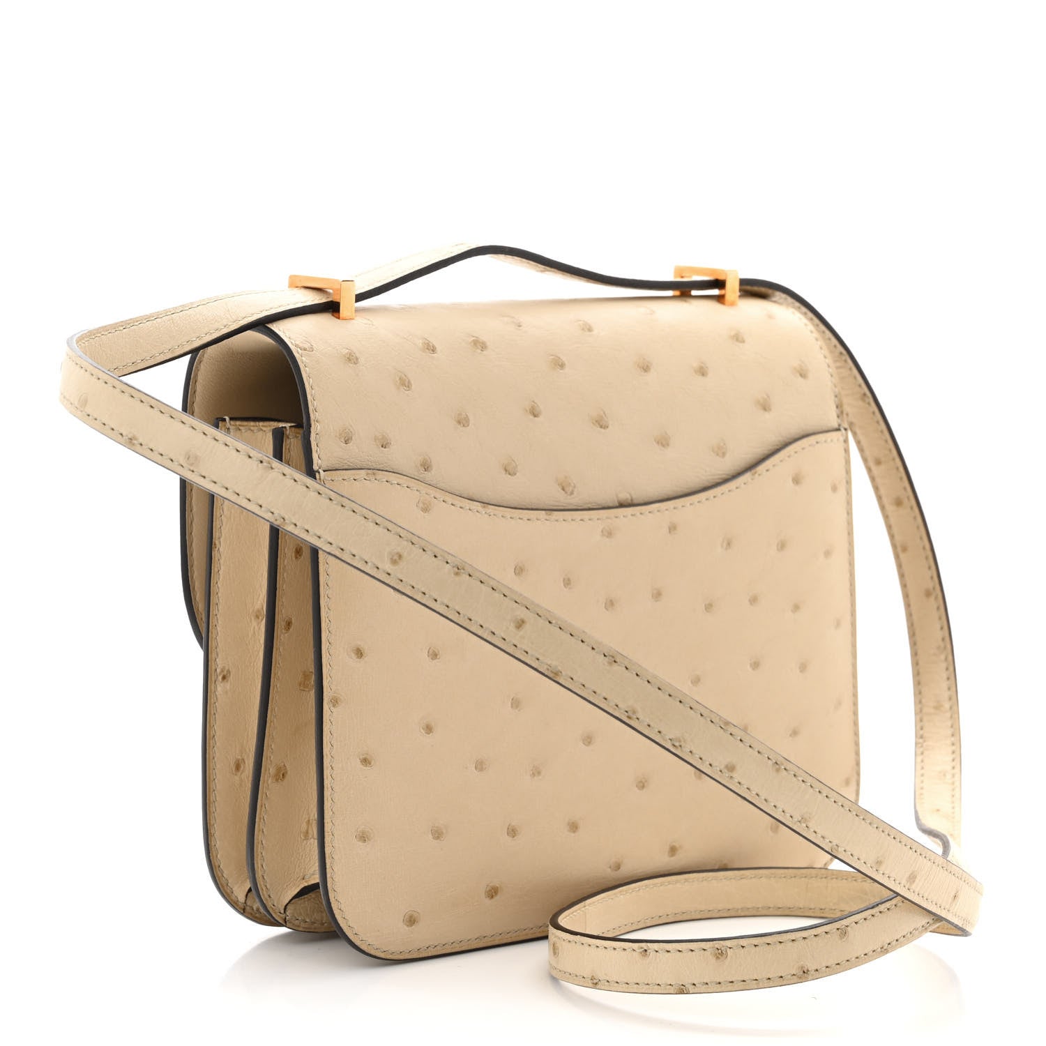 Hermes Ostrich Constance 18 Parchemin 3 of 11