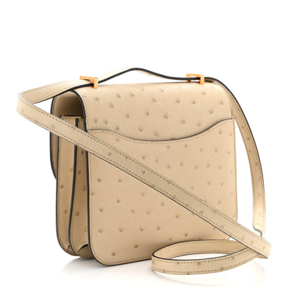 Hermes Ostrich Constance 18 Parchemin 3 of 11