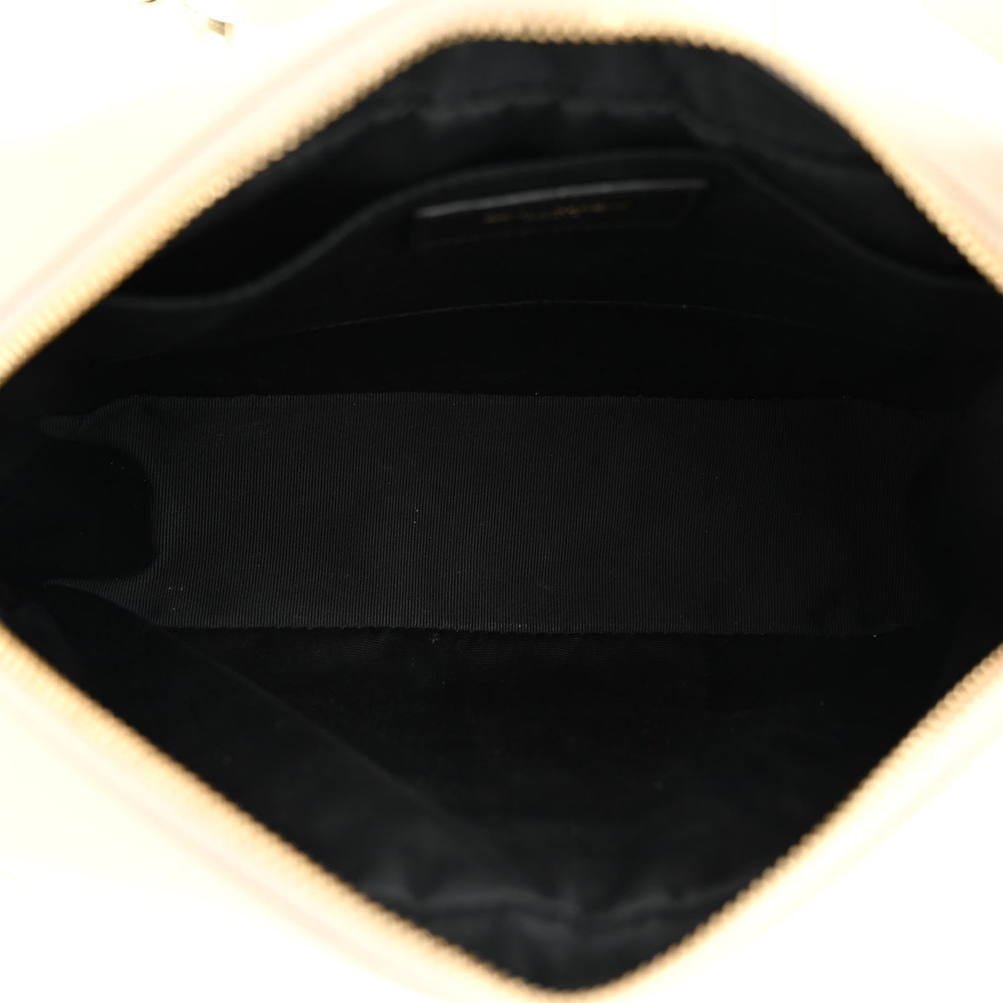 Calfskin Matelasse Monogram Lou Camera Bag Crema Soft