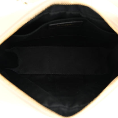 Saint Laurent Calfskin Matelasse Monogram Lou Camera Bag Crema Soft 5 of 10
