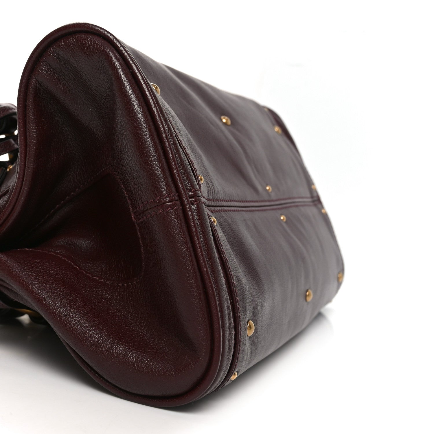 Chloe Grained Buffalo Paddington Grenat 9 of 10