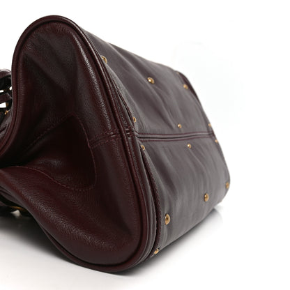 Chloe Grained Buffalo Paddington Grenat 9 of 10