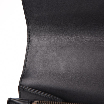 Gucci Calfskin Bamboo Web Large Dionysus Top Handle Bag Black Bright Evergreen Hibiscus Red 9 of 12