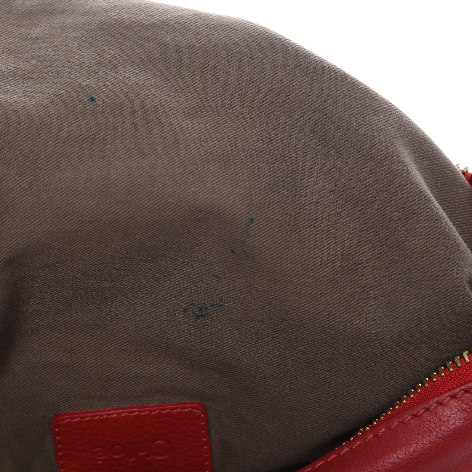 Chloe Calfskin Medium Marcie Satchel Red 11 of 11