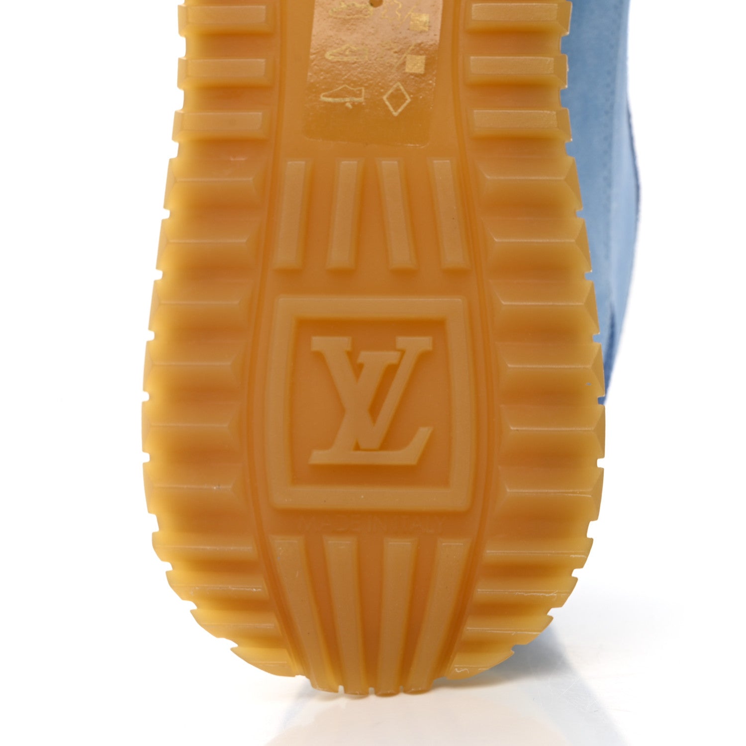 Louis Vuitton Suede Run Away Sneakers 37 Blue 8 of 8