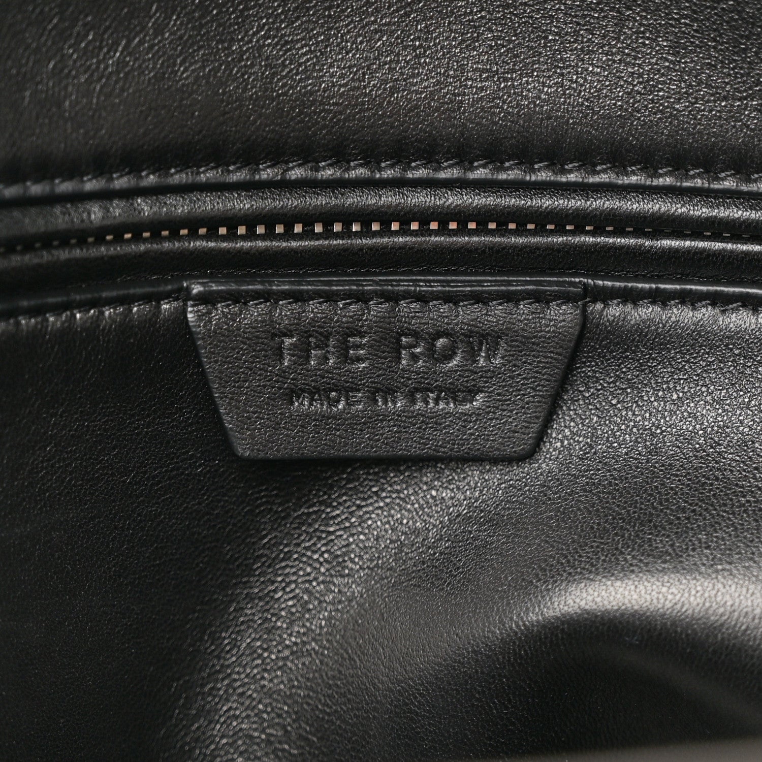 The Row Grained Calfskin EW Bowling Bag Elephant 6 of 14