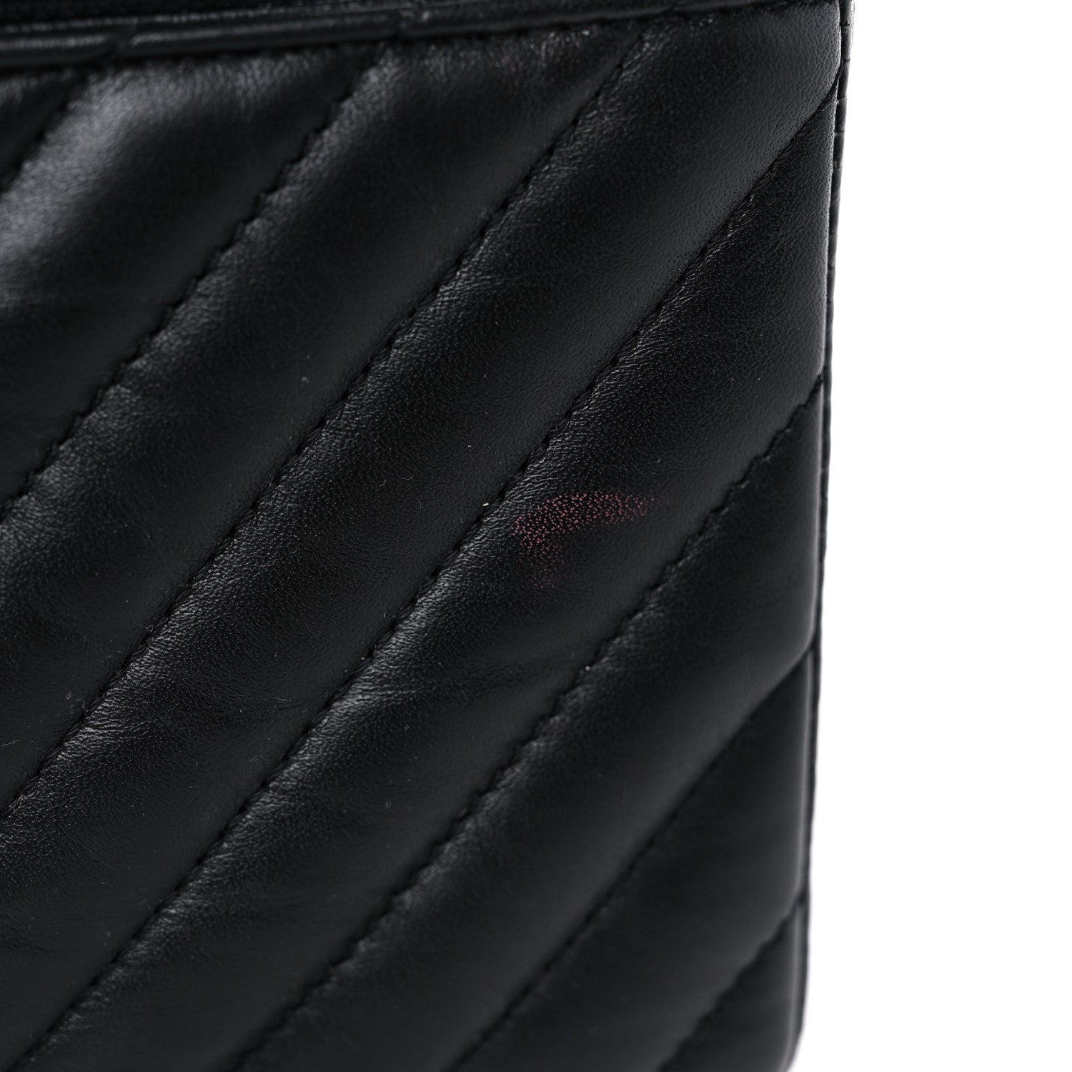 Chanel Aged Calfskin Chevron Quilted 2.55 Reissue Mini Flap So Black 12 of 14