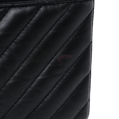 Chanel Aged Calfskin Chevron Quilted 2.55 Reissue Mini Flap So Black 12 of 14