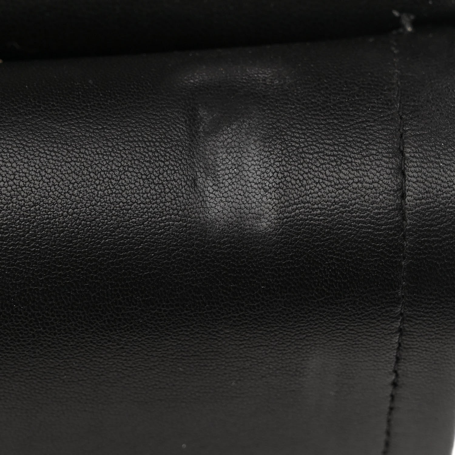 Chanel Lambskin Quilted Medium Double Flap Black 15 of 20