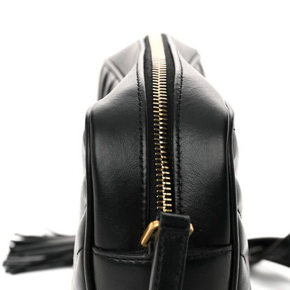 Saint Laurent Calfskin Matelasse Monogram Lou Camera Bag Black 10 of 10