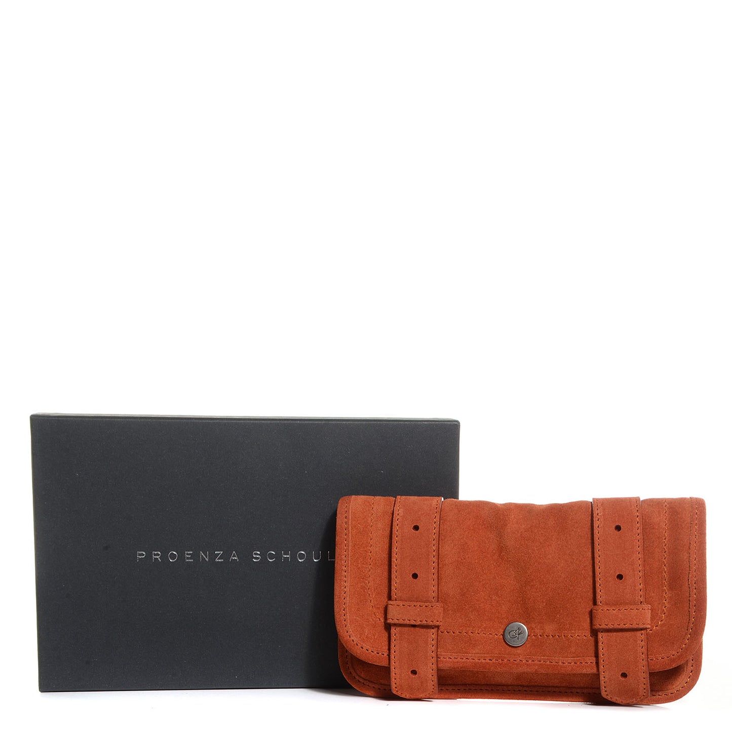 Suede PS1 Wallet Red Clay