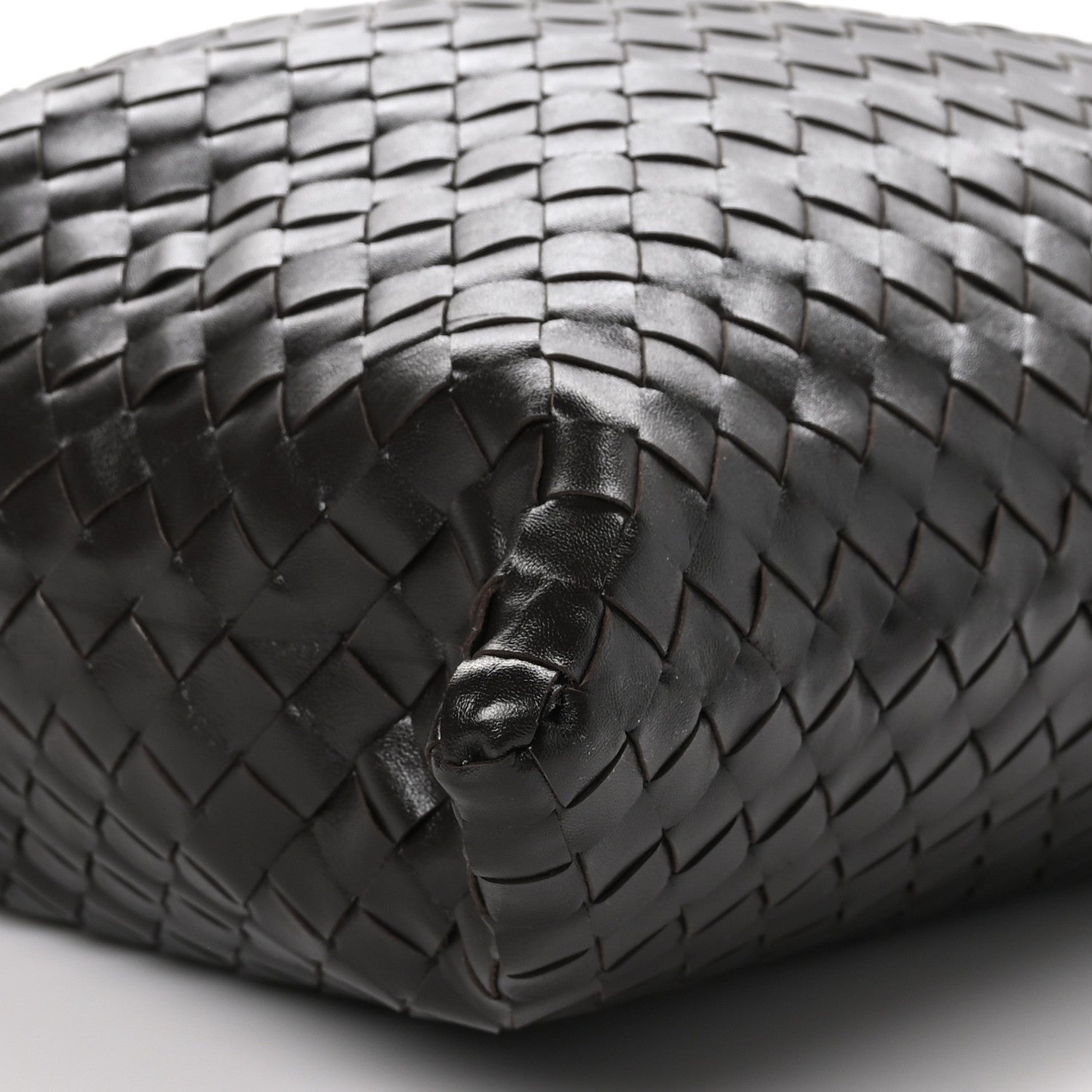 Bottega Veneta Calfskin Intrecciato Large Hop Fondant 9 of 10
