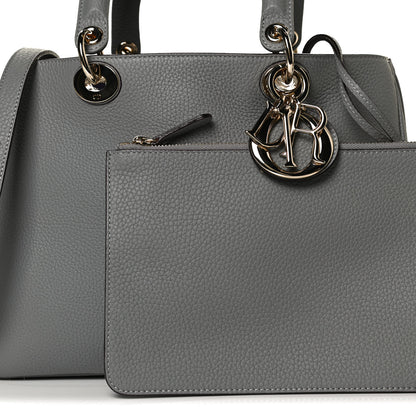 Christian Dior Bullcalf Medium Diorissimo Tote Gris 8 of 12