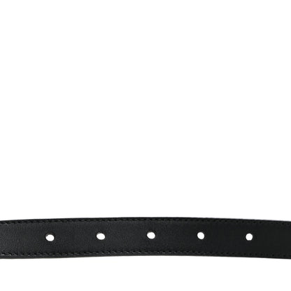Gucci Calfskin Double G 20mm Belt 80 32 Black 3 of 5