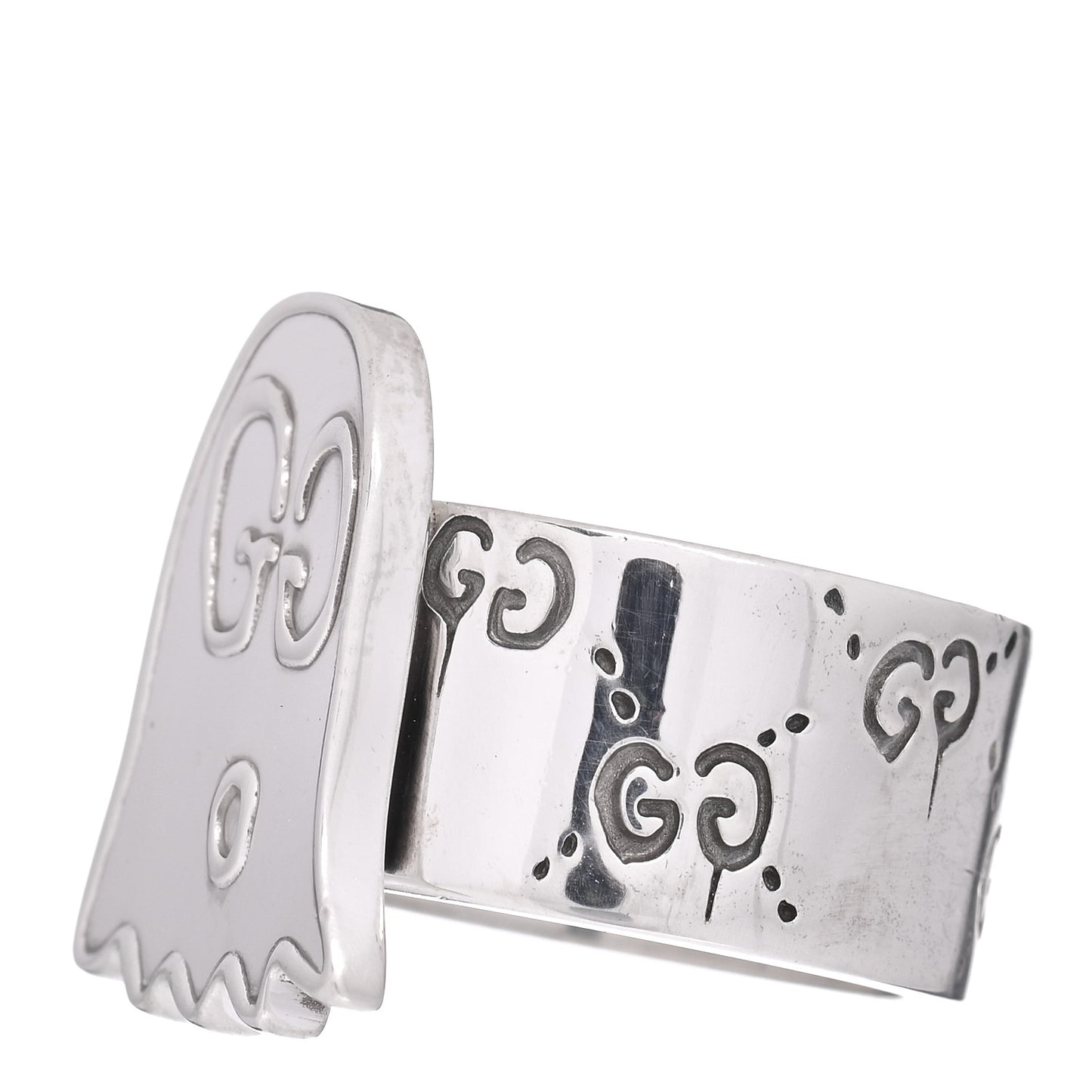 Sterling Silver GucciGhost Ghost Ring 61 9.5