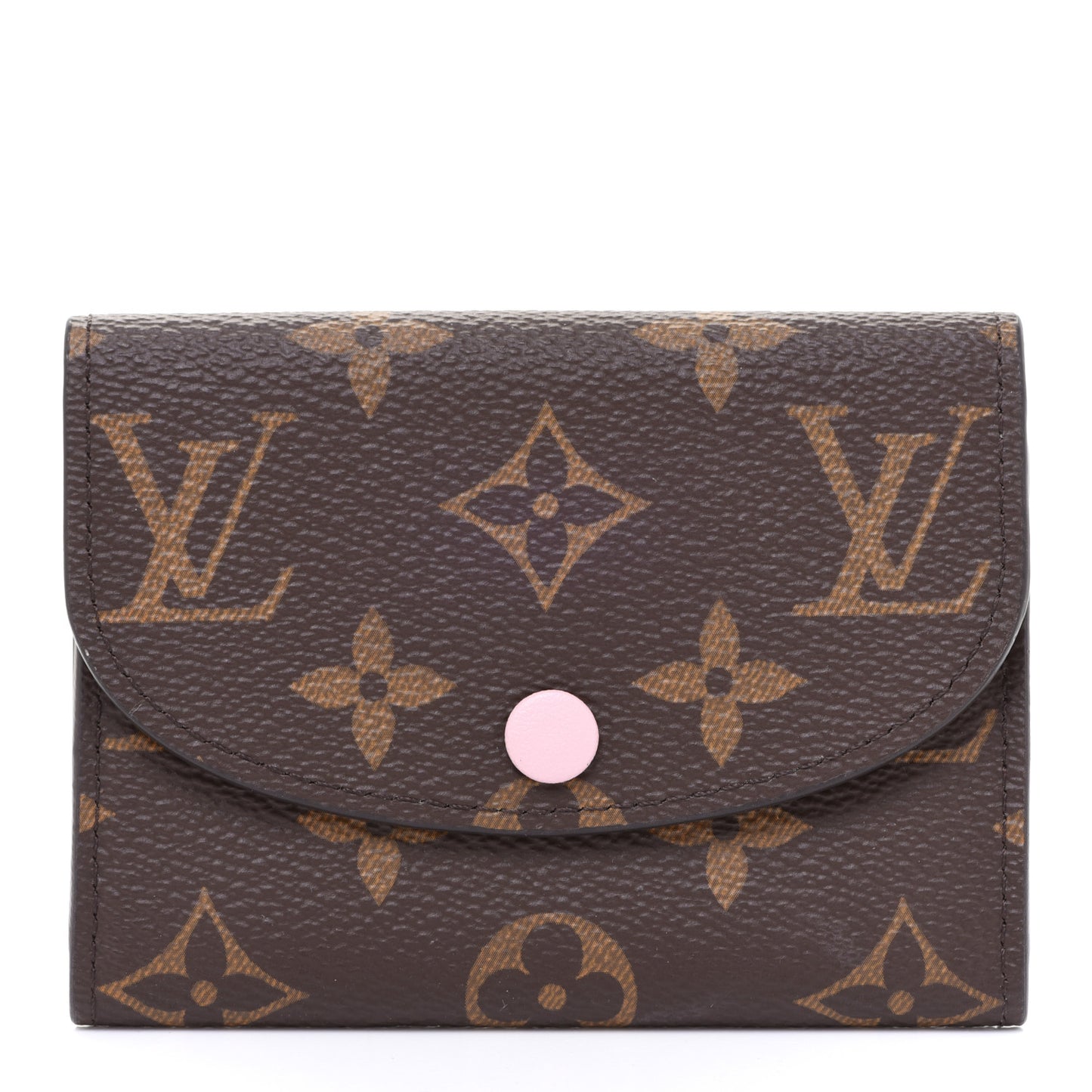 Monogram Rosalie Coin Purse Rose Ballerine