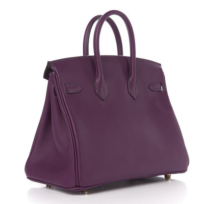 Hermes Swift Birkin 25 Anemone 2 of 9