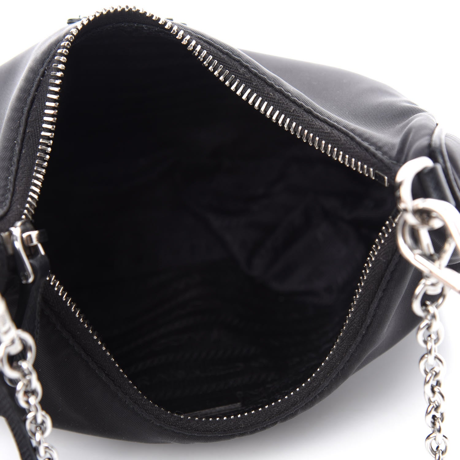 Prada Nylon Re-Edition 2005 Shoulder Bag Black 5 of 12