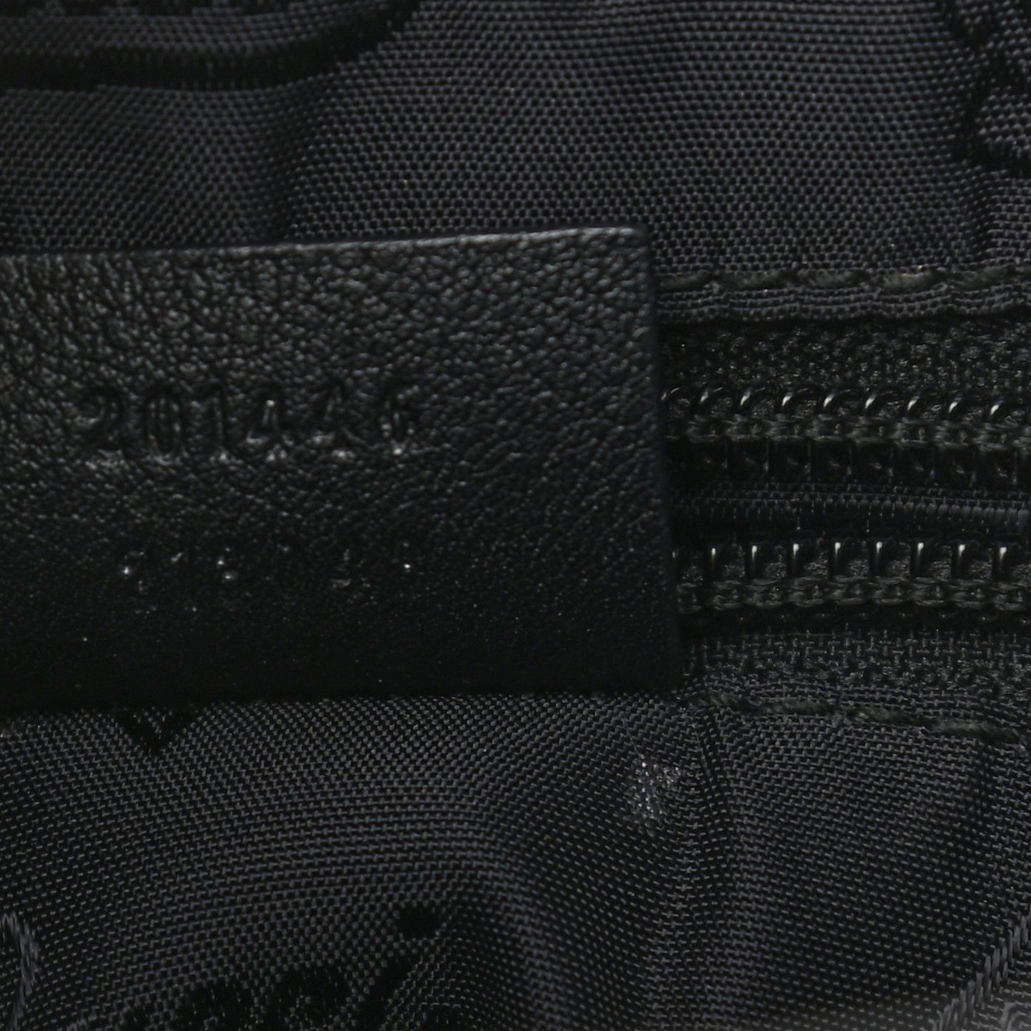 Guccissima Medium Flat Messenger Bag Black