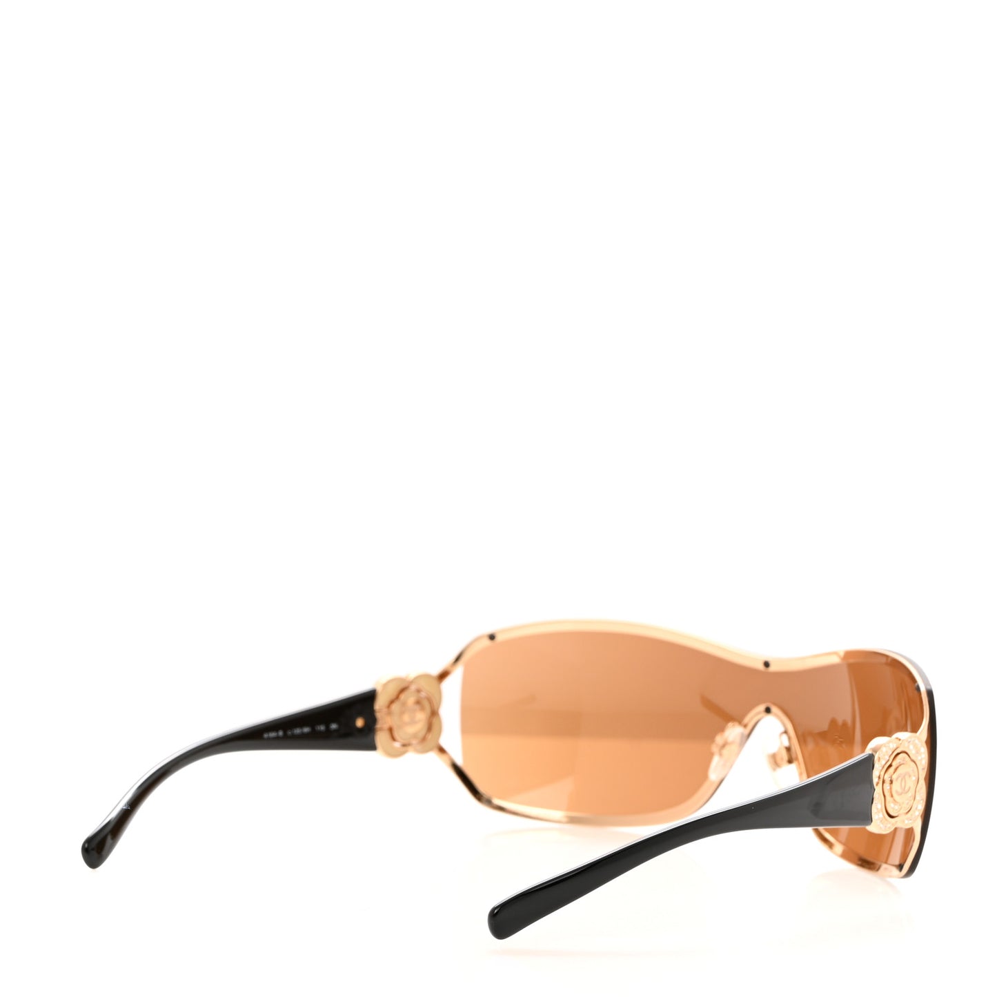 Swarovski Crystal Camellia CC Sunglasses 4164-B Bronze