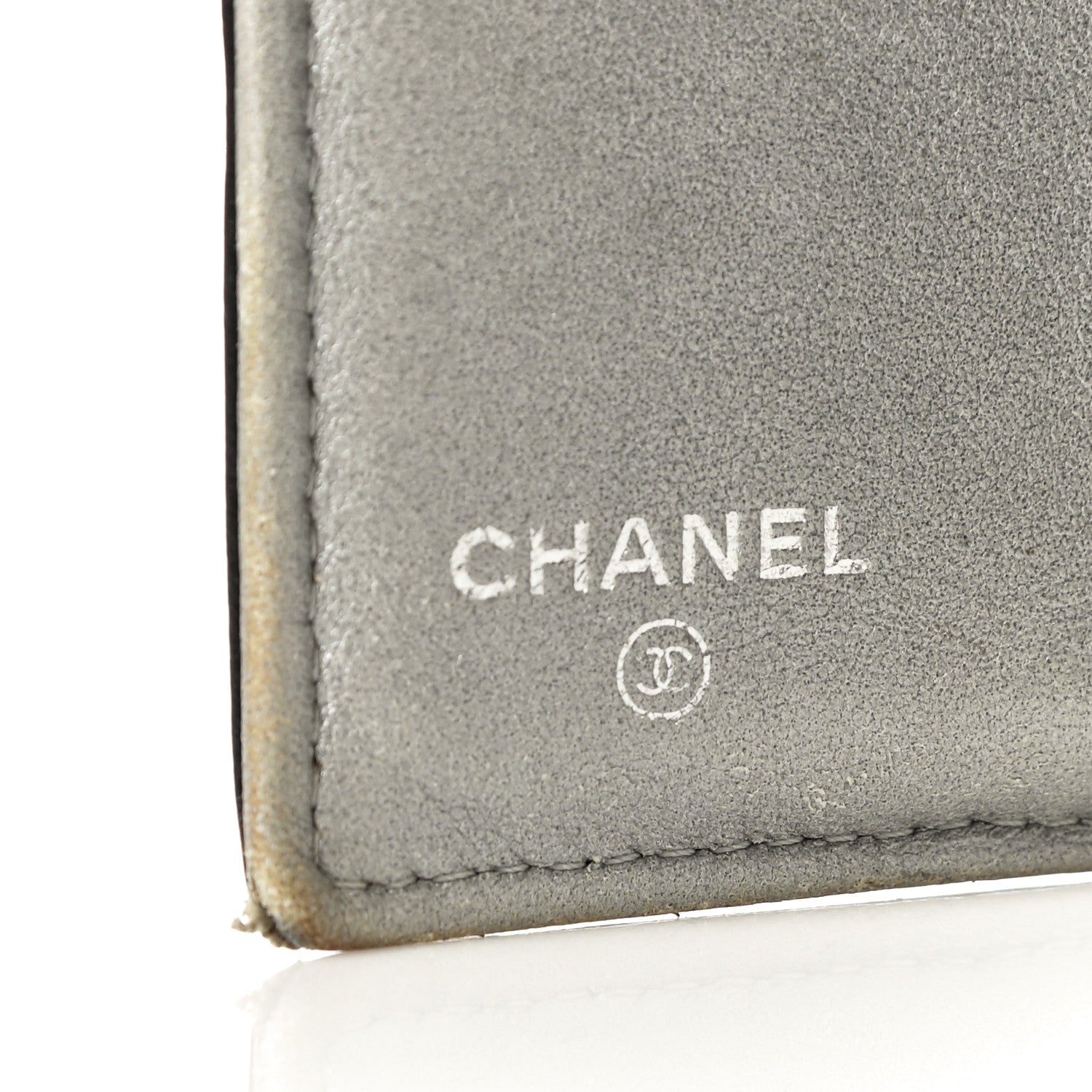 Chanel Lambskin Embossed Camellia French Wallet Black 6 of 21