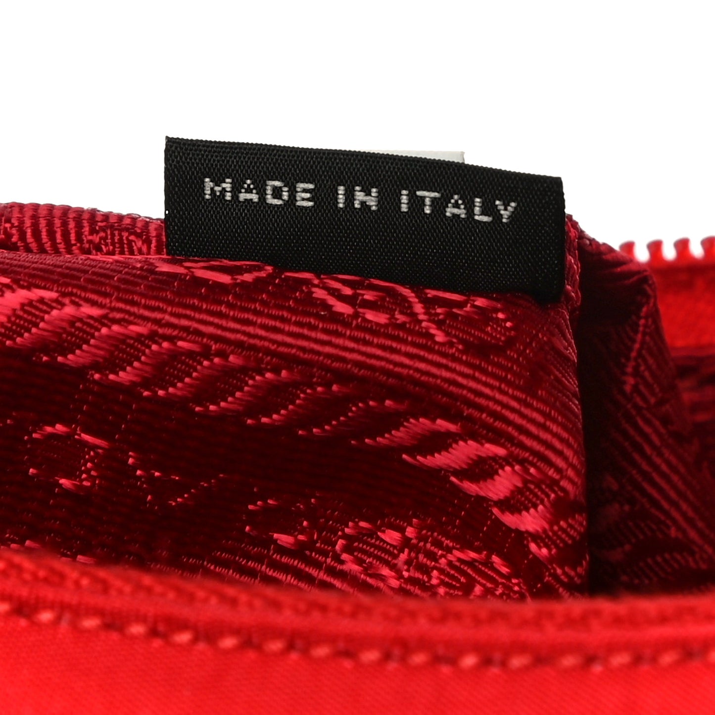 Tessuto Nylon Mini Re-Edition 2000 Bag Rosso