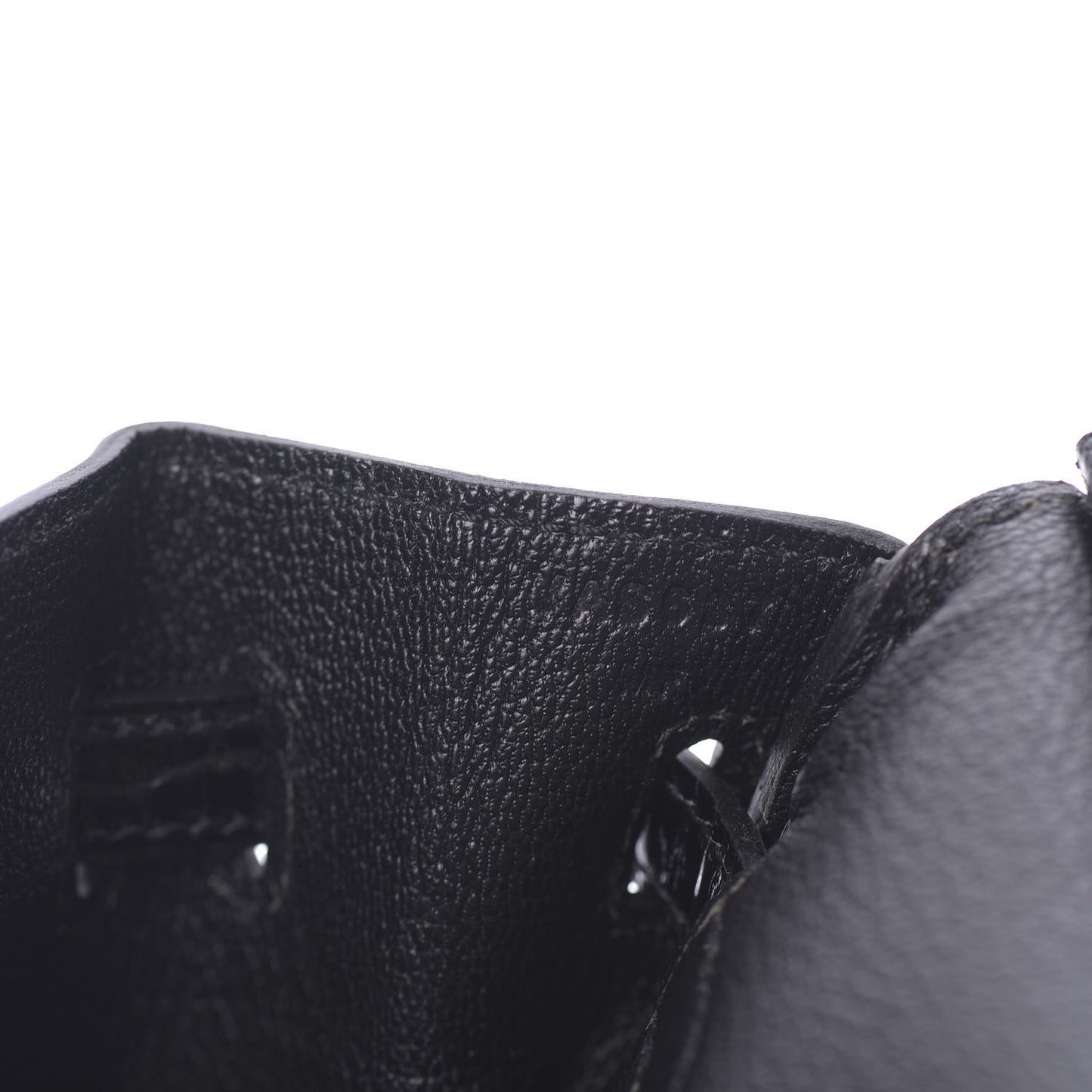 Togo Shiny Niloticus Crocodile Birkin Touch 25 Black