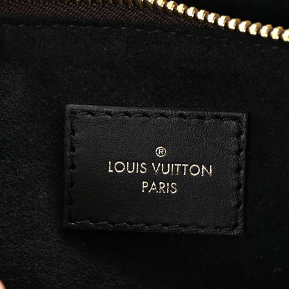 Louis Vuitton Monogram Flower Tote Black 6 of 9