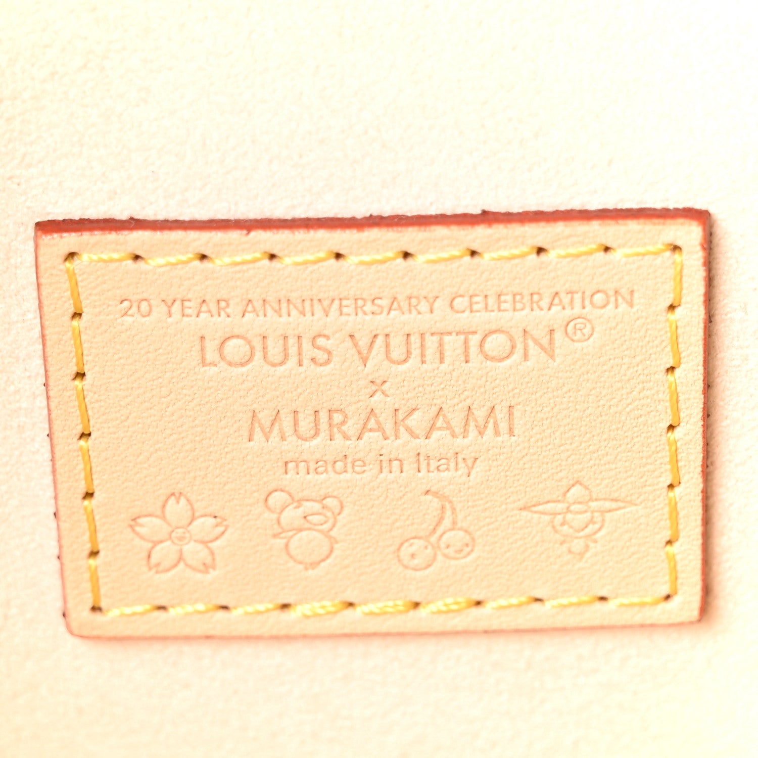Louis Vuitton LV x TM Monogram Multicolor Vanity Chain Pouch White 5 of 8