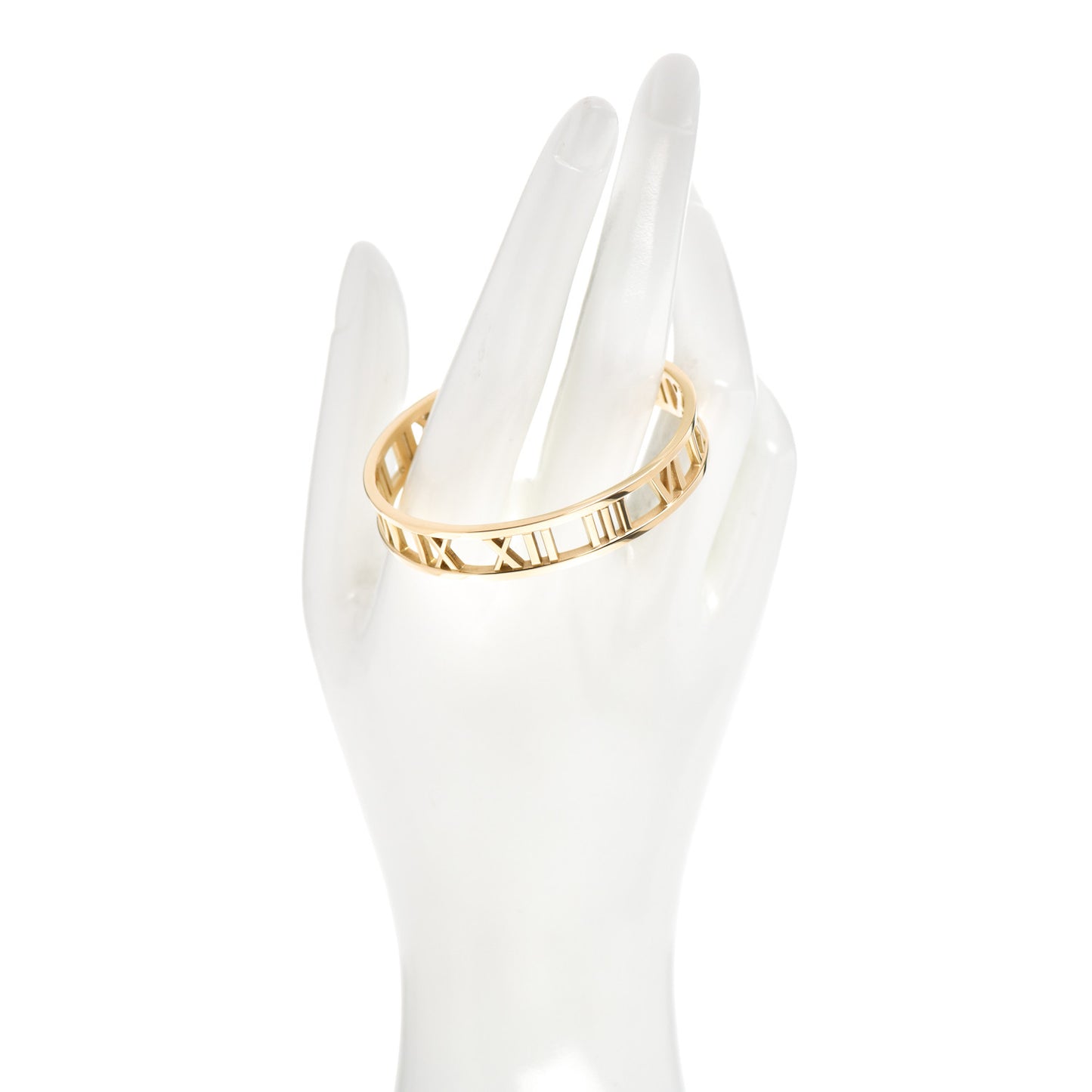 18K Yellow Gold Atlas Open Cuff Bracelet