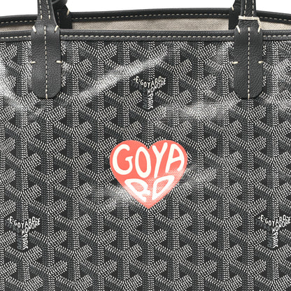 Goyard Goyardine Heart Saint Louis PM Grey 8 of 10