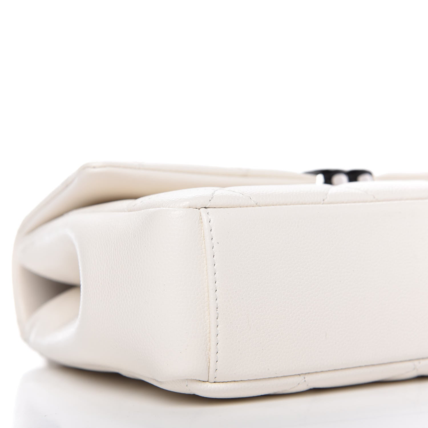 Chanel Caviar Quilted My Everything Flap White Black 6 of 11