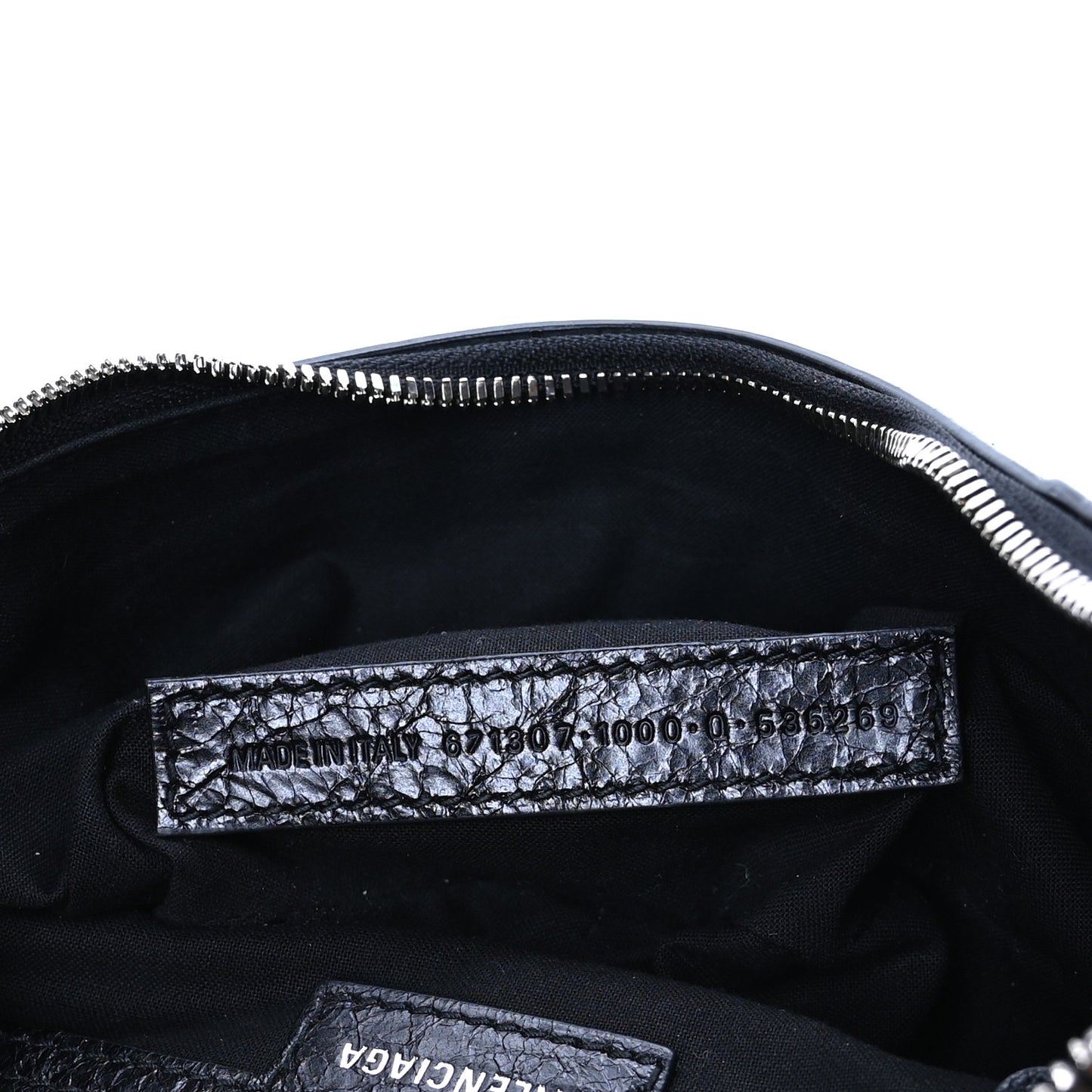 Agneau Arena Small Le Cagole Shoulder Bag Black