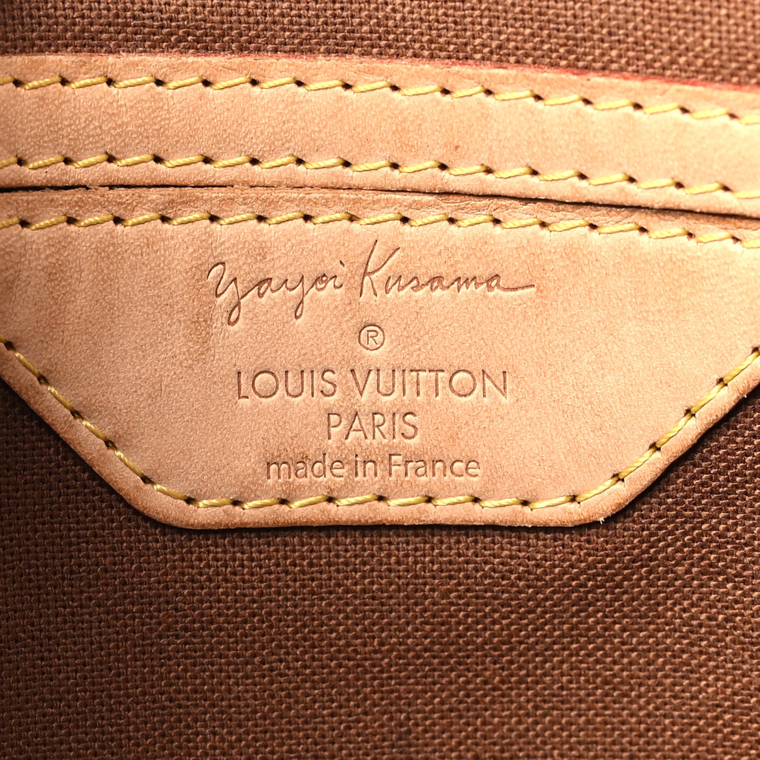 Louis Vuitton Monogram Kusama Town Speedy 30 Blue 6 of 8