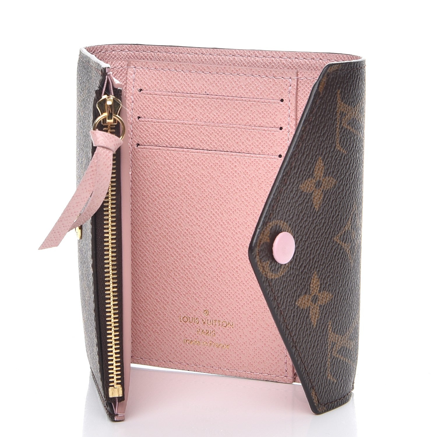 Louis Vuitton Monogram Victorine Wallet Rose Ballerine 5 of 8