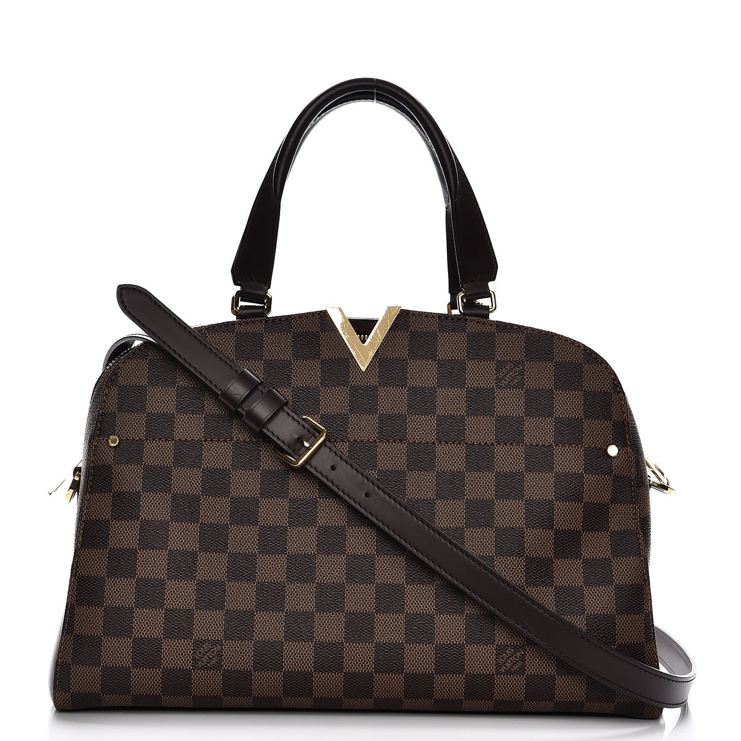 Louis Vuitton Damier Ebene Kensington Bowling Bag 1 of 10