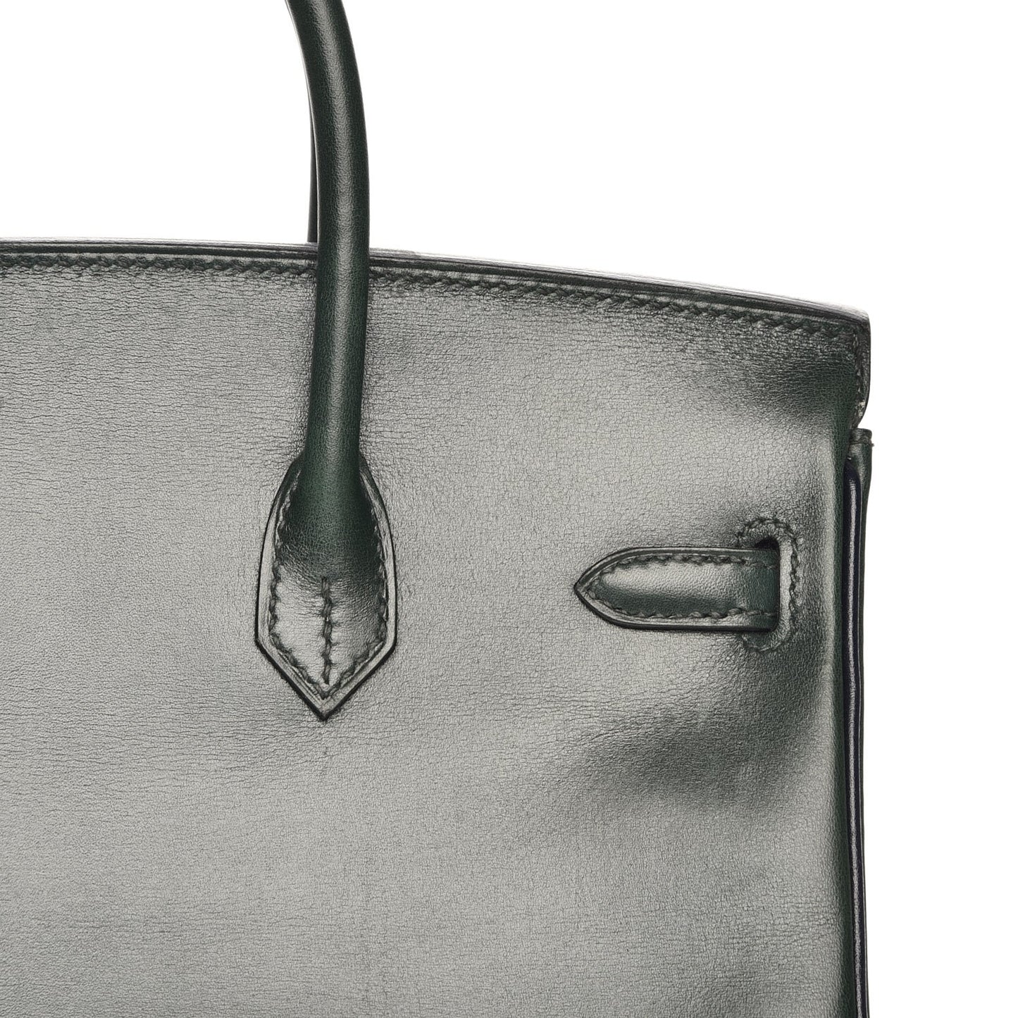 Box Birkin 25 Vert Fonce