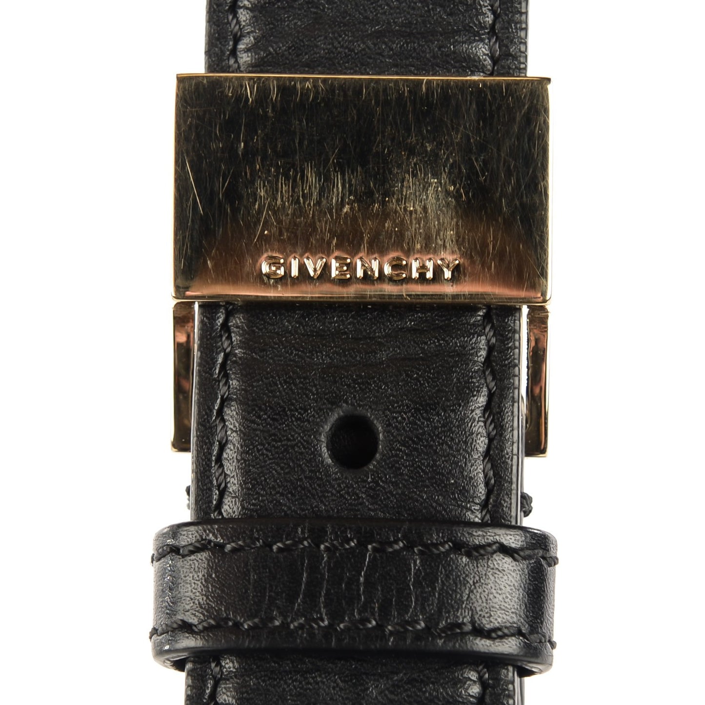 Textured Calfskin Medium Pandora Box Crossbody Bag Black